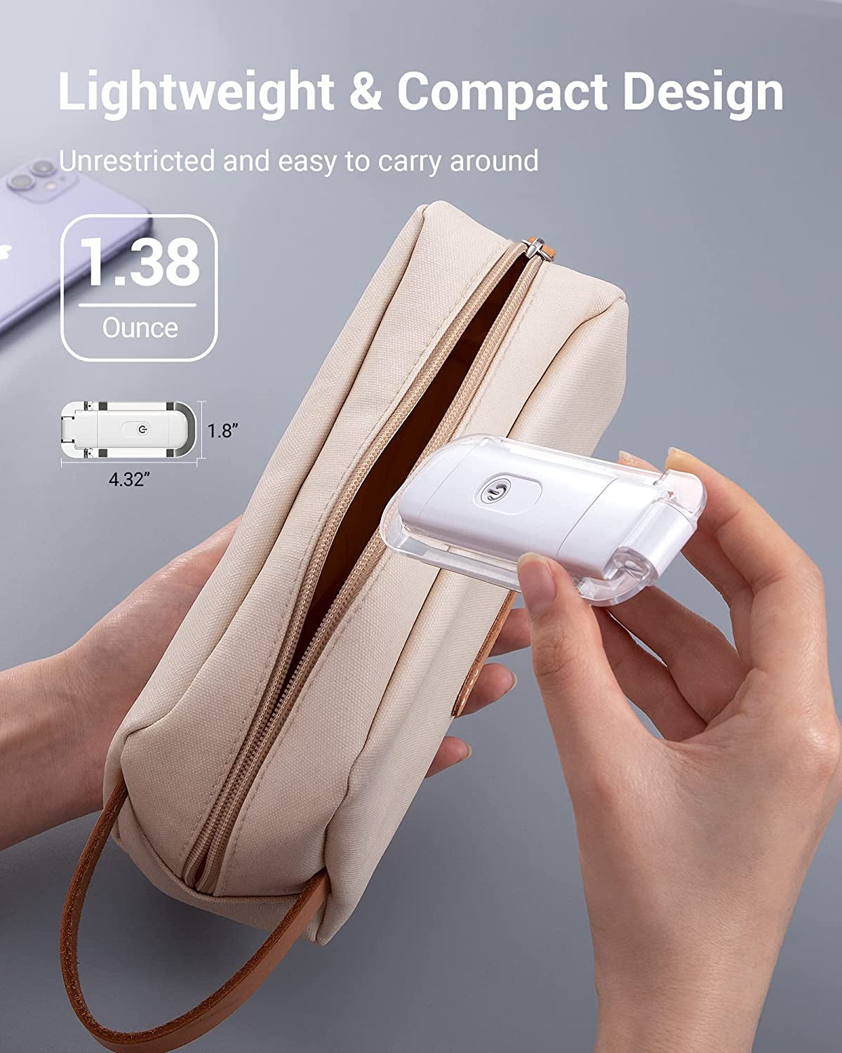 USB Rechargeable Book Reading Light, 3000K Warm White, Brightness Adjustable Clip on LED Bookmark Lamp at Night in Bed, Portable Booklight for Bookworms, Kids